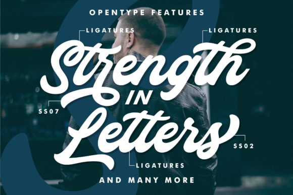 Rocka & Billy Font PNG with transparent background - Preview 2