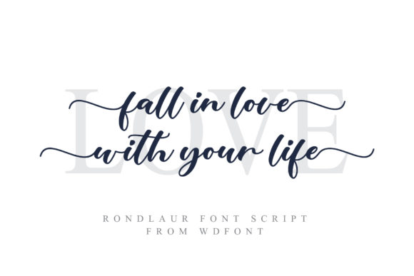 Rondlaur Font font preview - 2