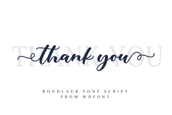 Rondlaur Font font preview - 4