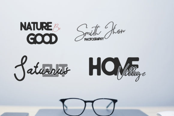 Rosalinda Trio Font PNG with transparent background - Preview 1