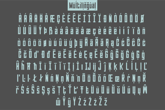 Sabuga Font PNG with transparent background - Preview 3