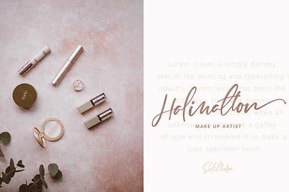 Salittura Font PNG with transparent background - Preview 4