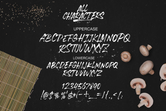 Seblaque Font PNG with transparent background - Preview 3