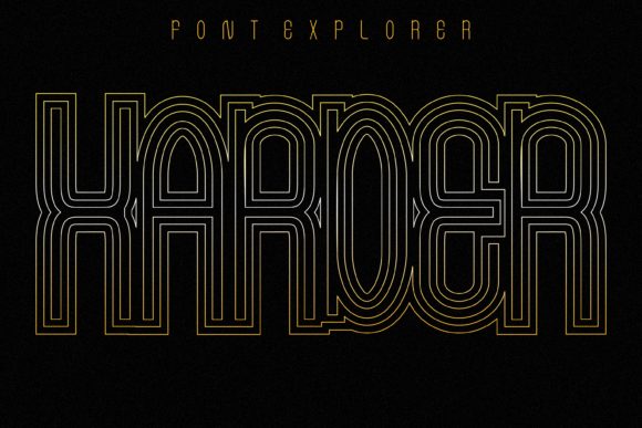 Singleader Font PNG with transparent background - Preview 2
