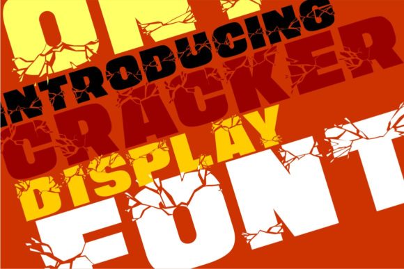Smash Wall Font PNG with transparent background - Preview 2