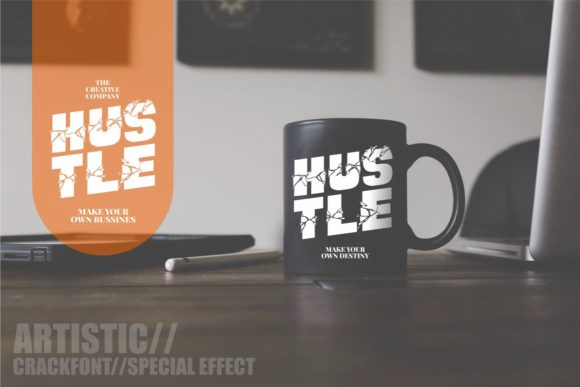 Smash Wall Font PNG with transparent background - Preview 5
