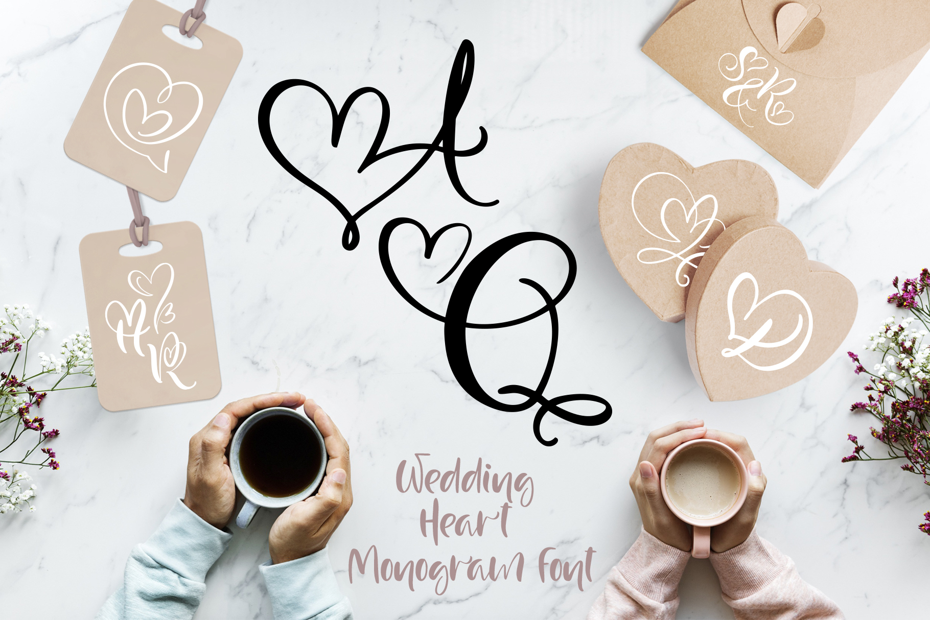 Wedding Heart preview, charming joyful display