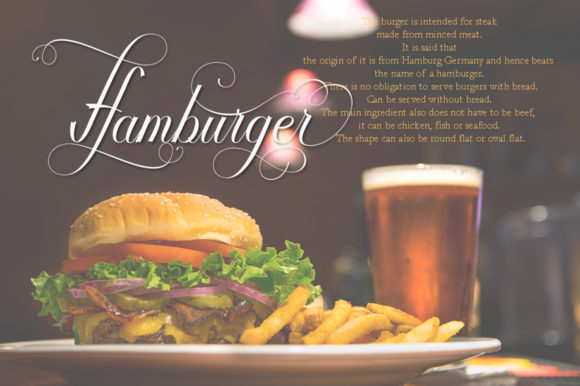 Harendegha Script Font font preview - 6