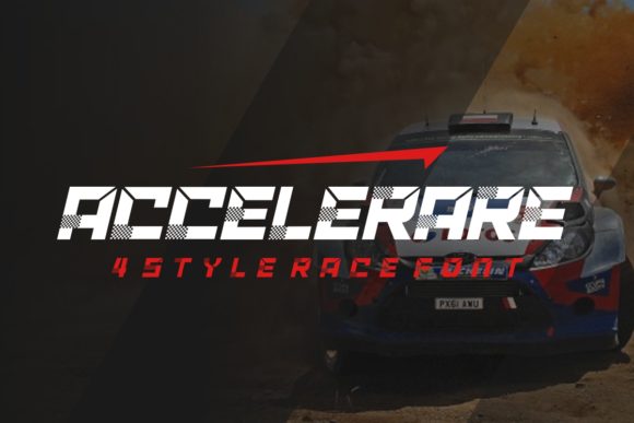 Accelerare Font - Preview 1