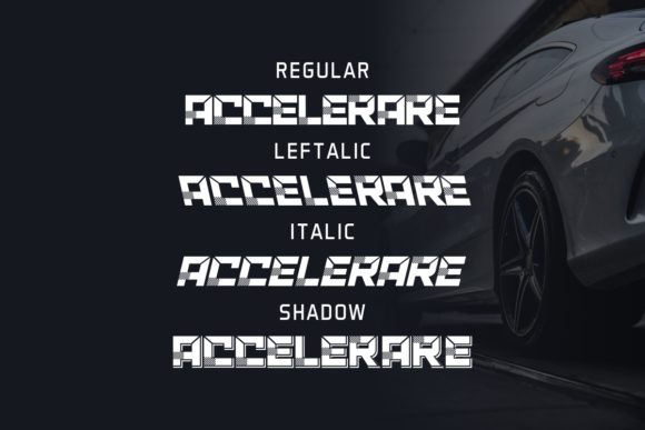 Accelerare Font - Preview 2
