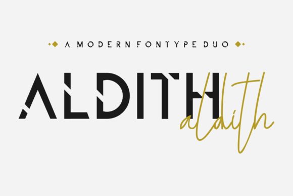 Aldith Font - Preview 1