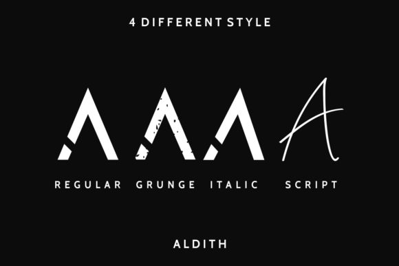 Aldith Font - Preview 2