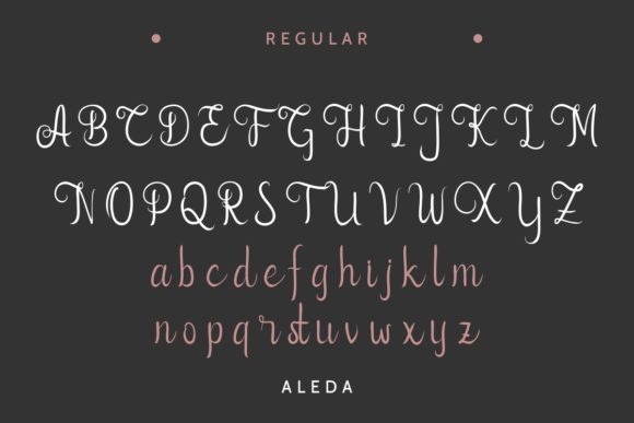 Aleda Font - Preview 3