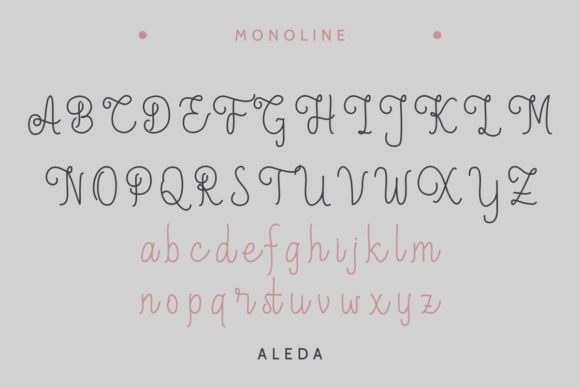 Aleda Font - Preview 4