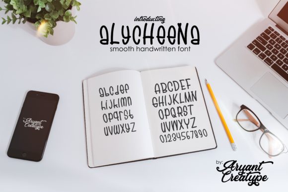 Alychenna Font - Preview 1
