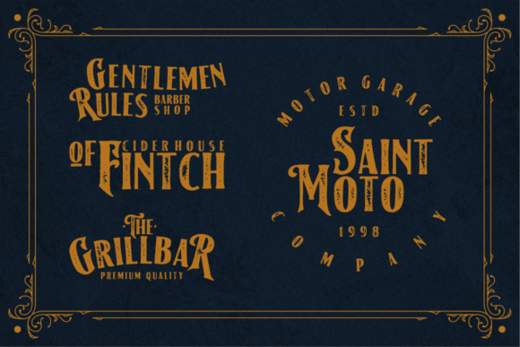 American Label Font PNG with transparent background - Preview 2