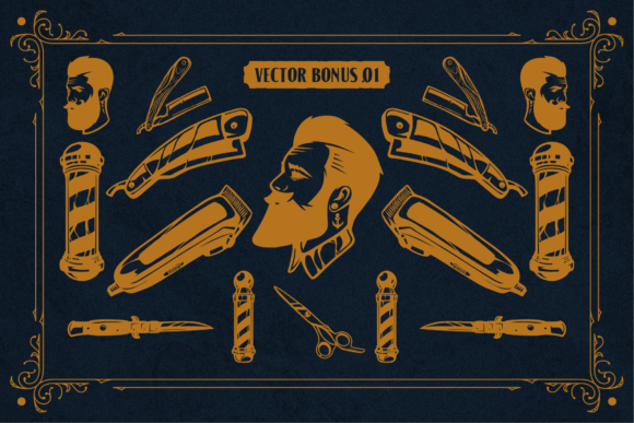 American Label Font PNG with transparent background - Preview 5