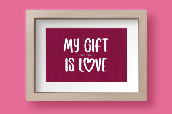 Amore Font - Preview 1