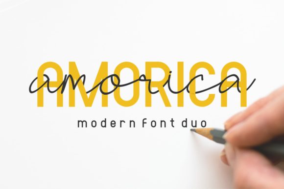 Amorica Font - Preview 1