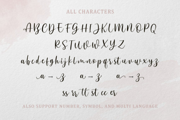 Anjani Script Font - Preview 3