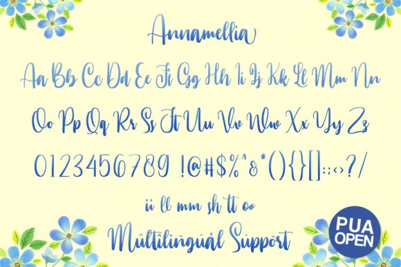 Annamellia Font - Preview 6