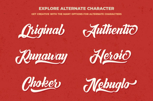 Anordighos Font - Preview 1