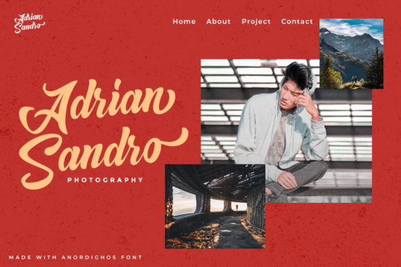Anordighos Font - Preview 3