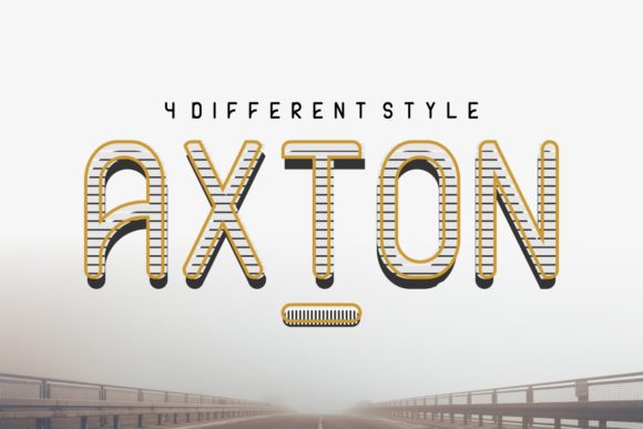 Axton Font - Preview 1