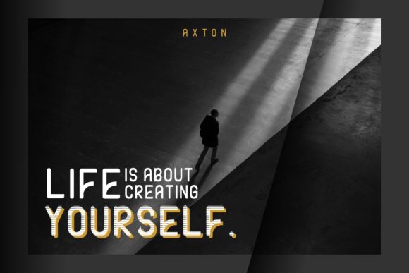 Axton Font - Preview 4