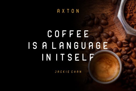 Axton Font - Preview 5