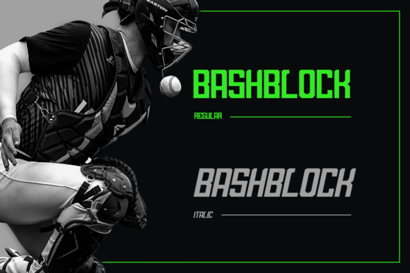 BashBlock Font - Preview 2