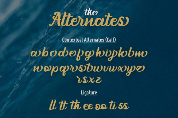 Berthany Font - Preview 2