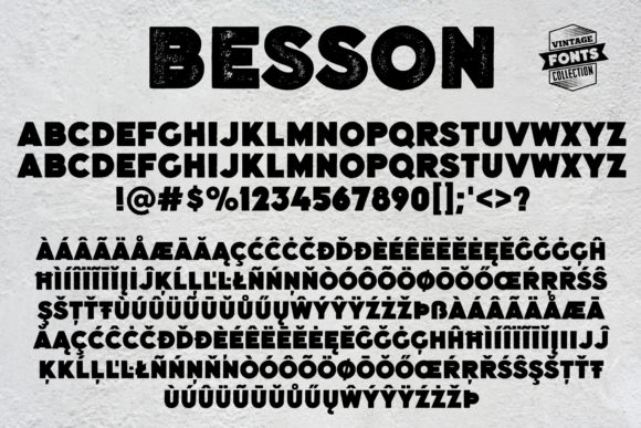 Besson Font - Preview 4