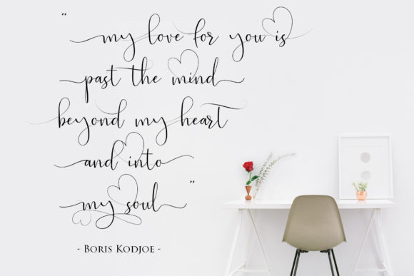 Bestlove Font - Preview 1