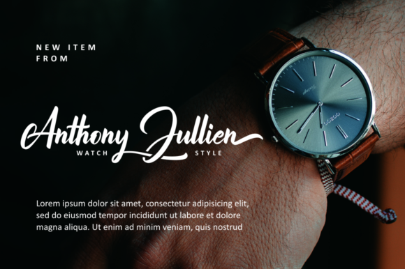 Billionthine Script Font - Preview 5