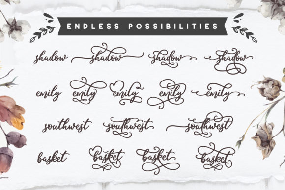 Biosha Font - Preview 4