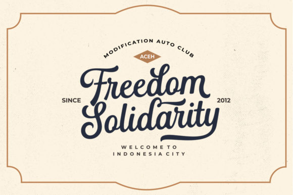 Black Seashore Font - Preview 2