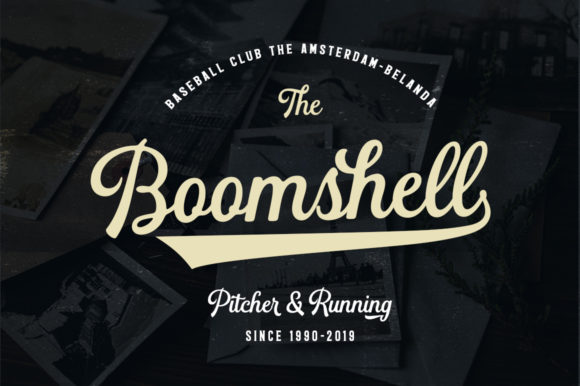 Black Seashore Font - Preview 5