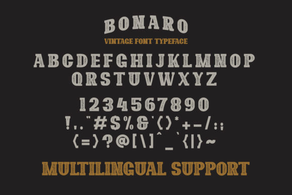 Bonaro Family Font - Preview 5