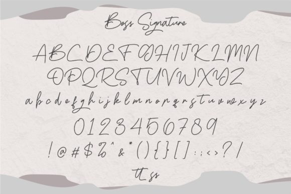 Boss Font - Preview 6