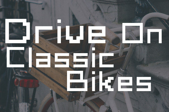 Box Collider Font - Preview 1
