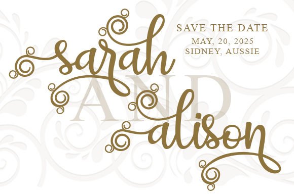 Britany Script Font - Preview 3