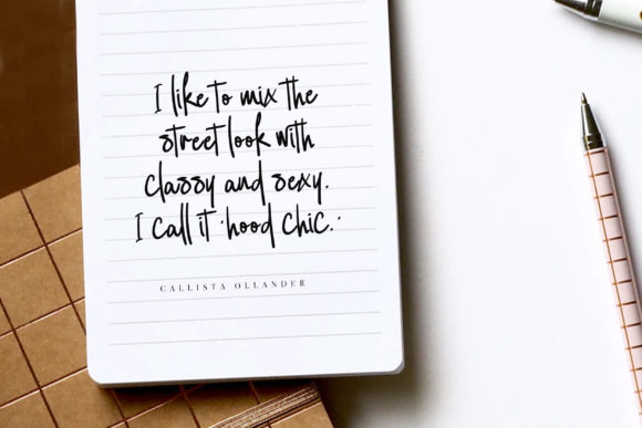 Callista Ollander Font - Preview 3
