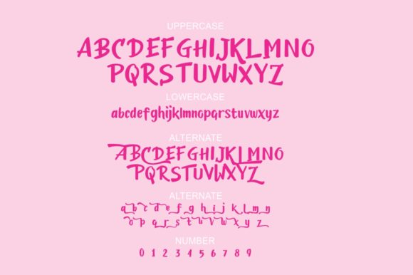 Candylove Font - Preview 3