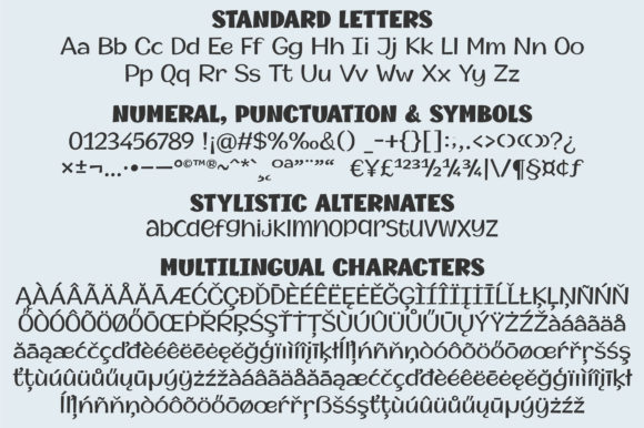 Champigna Family Font - Preview 4