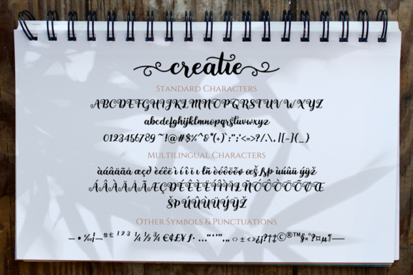 Creatie Font - Preview 5