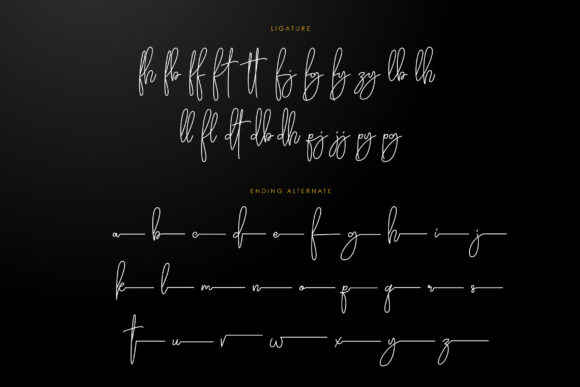 Daisuke Font PNG with transparent background - Preview 6