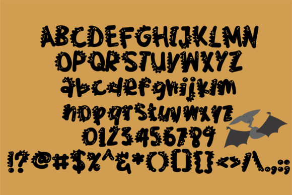 Dino Writer Font - Preview 1