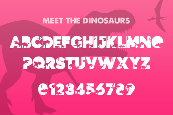 Dinosauce Font - Preview 4