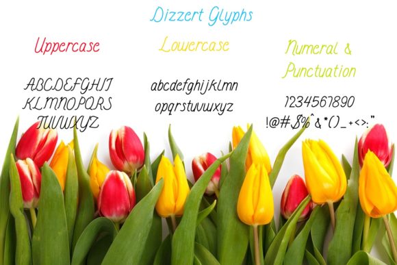 Dizzert Font - Preview 1